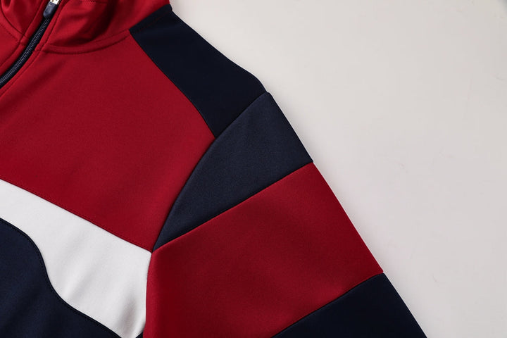 Nike Jacket - Navy Blue/Red