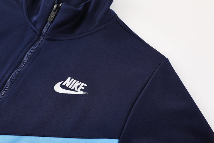 Nike Jacket - Navy Blue/Royal Blue