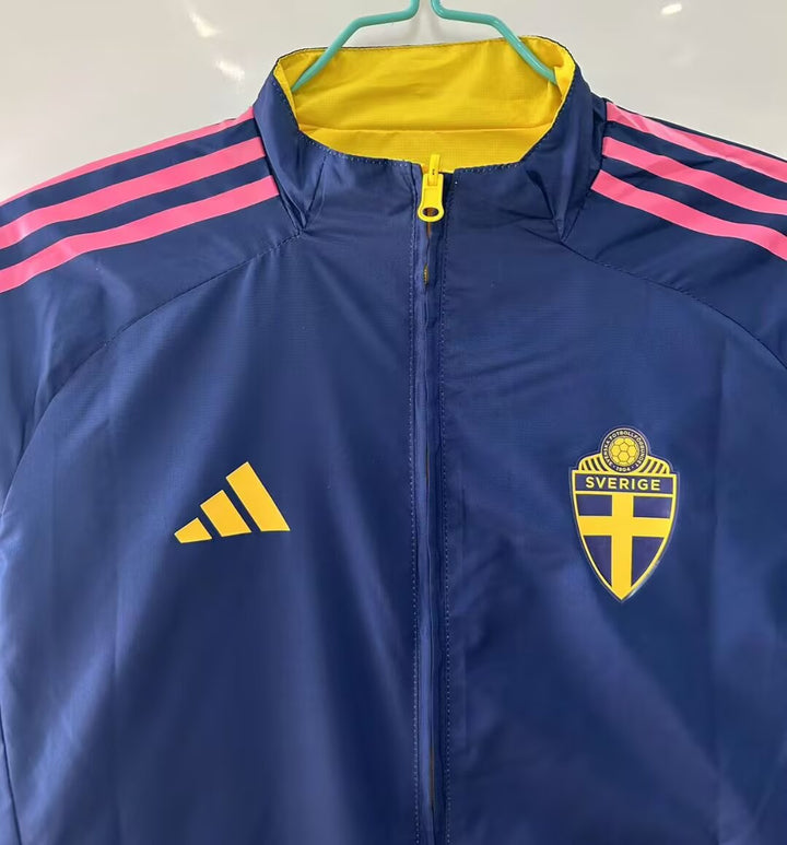 Sweden Windbreaker Jacket - Navy Blue
