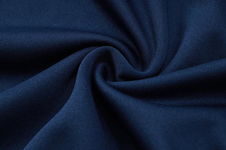 Adidas Training Jacket - Navy Blue/White