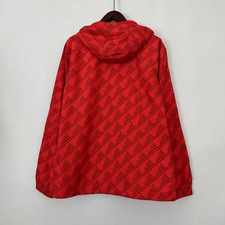 São Paulo Windbreaker Jacket - Red