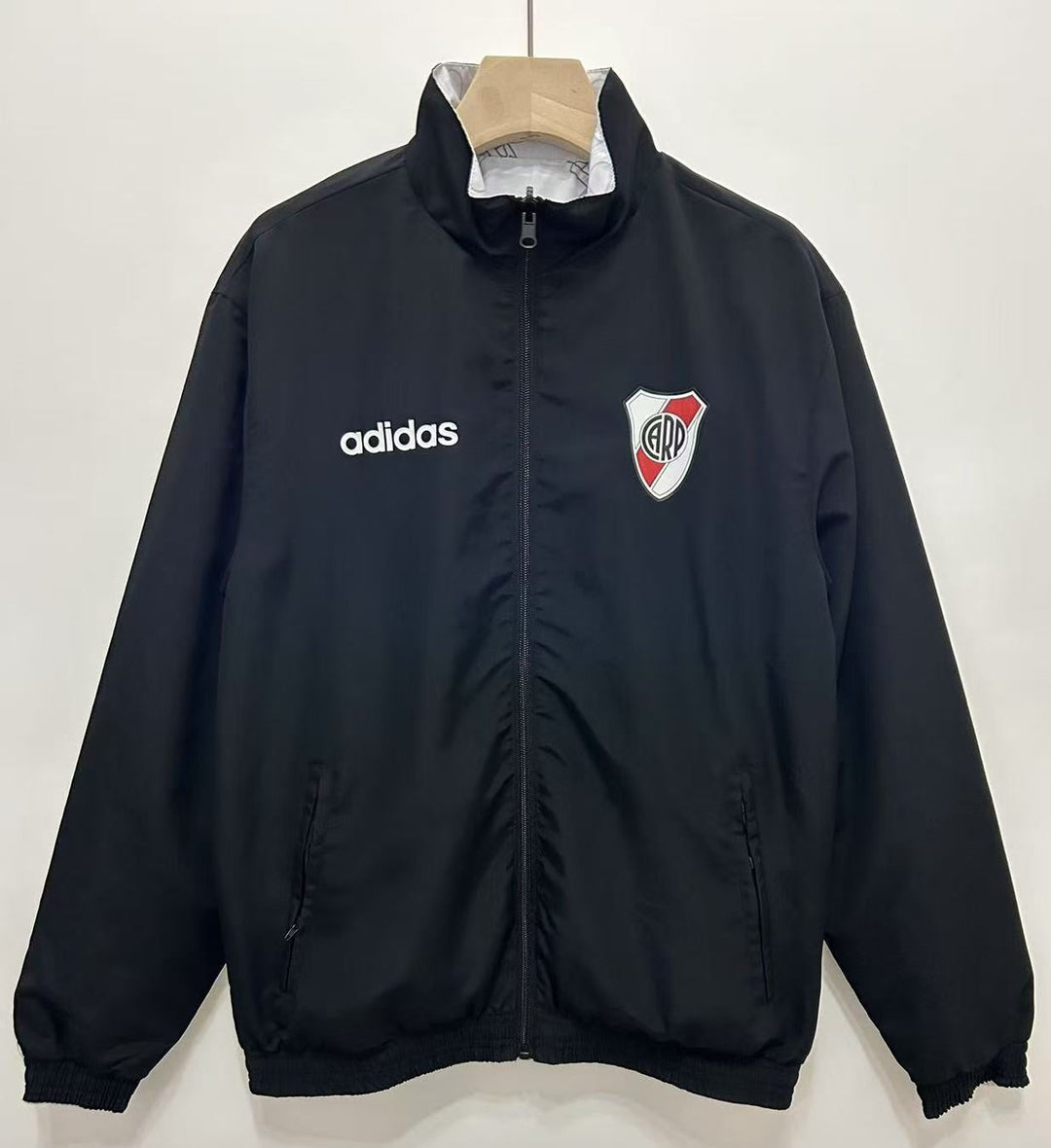 River Plate 1996/97 Windbreaker Jacket - Black