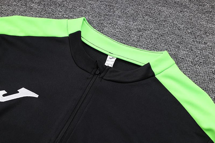 Joma Training Jacket - Black/Green