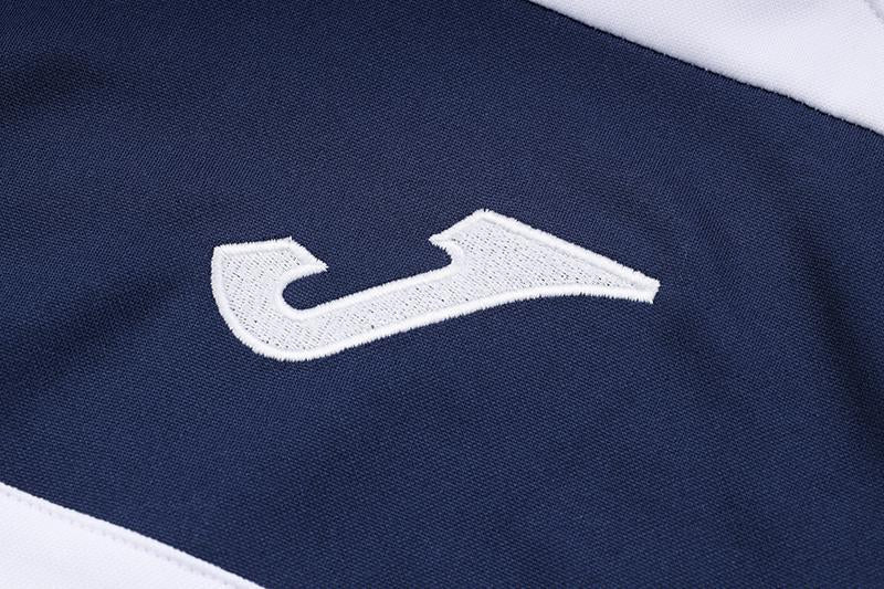 Joma Training Jacket - White/Navy Blue II