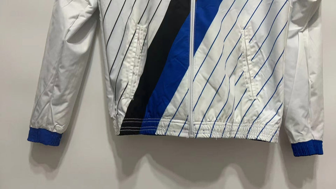 RCD Espanyol Reversible Windbreaker Jacket - White/Blue