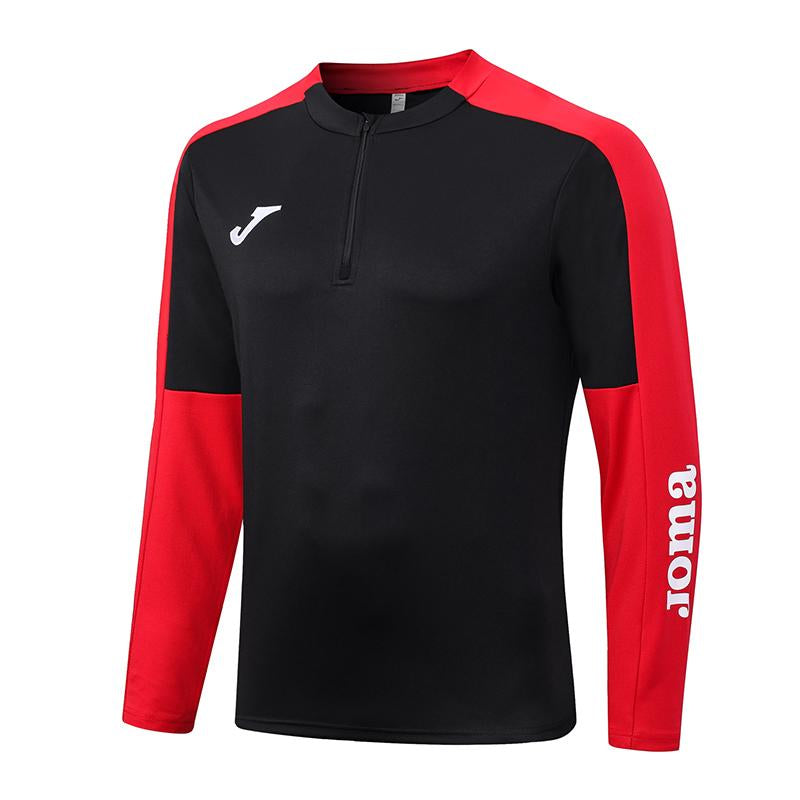 Joma Training Jacket - Black/Red