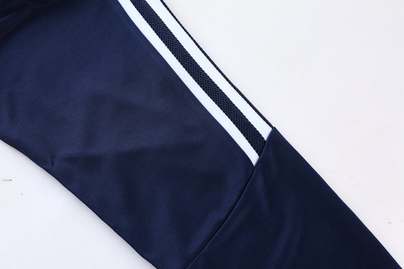 Adidas Training Jacket - Navy Blue/White II