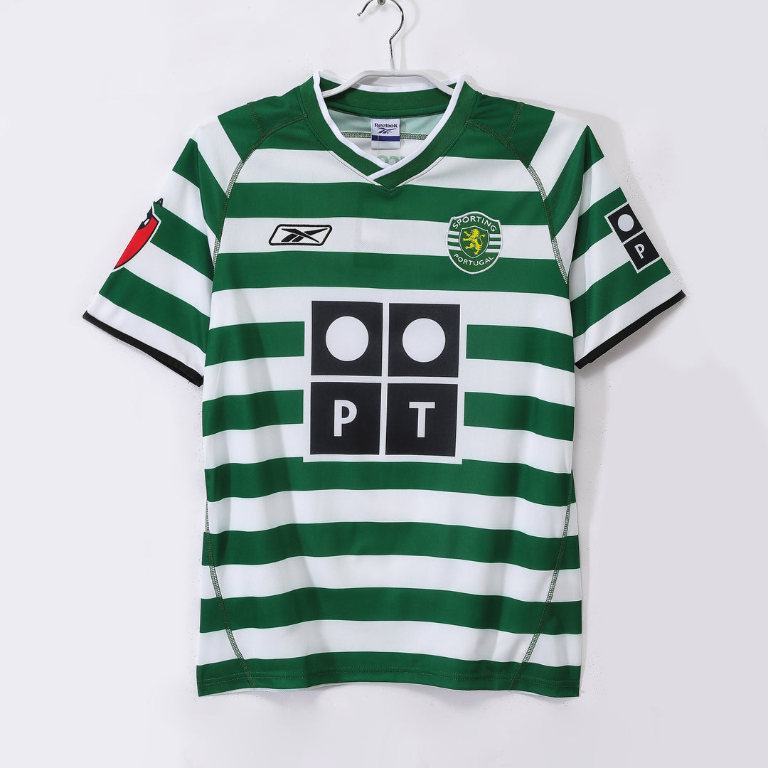 Sporting 03/04 Home Retro Shirt