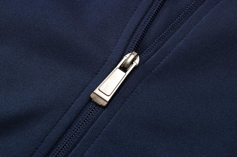 Training Jacket - Navy Blue/White