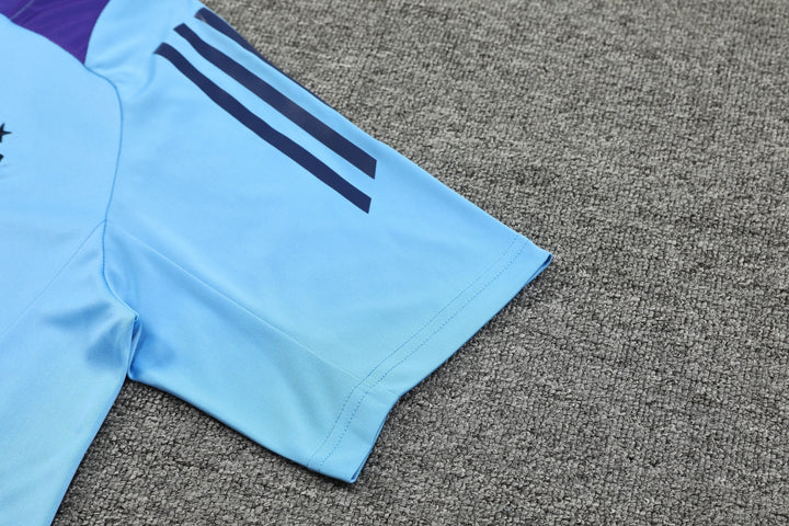Argentina 2024/25 Training Shirt - Light Blue/Navy Blue