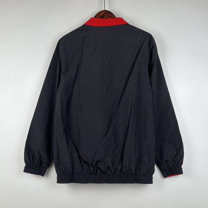 Atlanta United Reversible Windbreaker Jacket - Black/Red