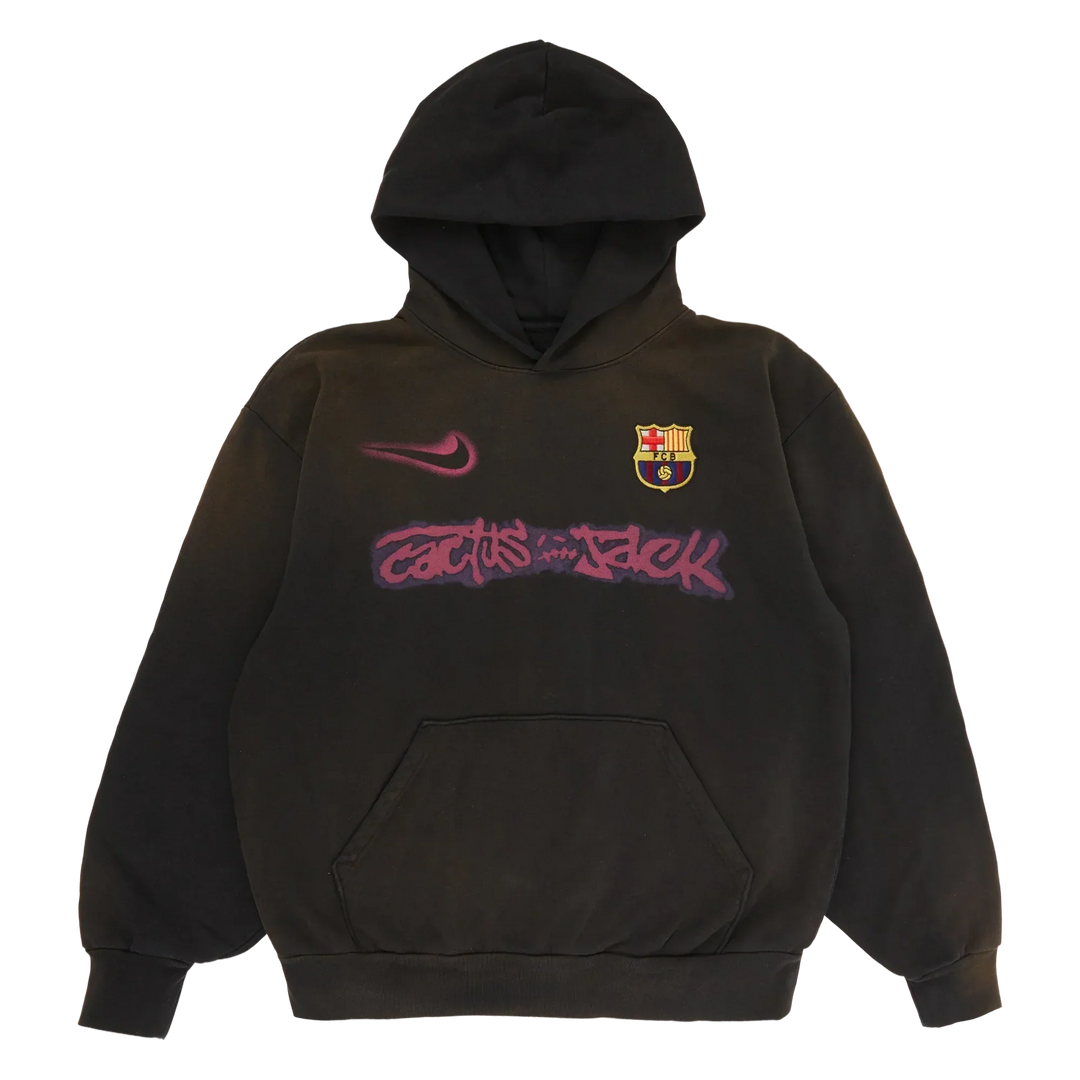 Barcelona Spray Logo Hoodie - Travis Scott