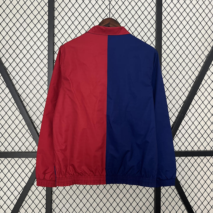 Barcelona Reversible Windbreaker Jacket - Red