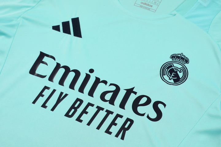 Real Madrid 2024/25 Training Kit - Turquoise