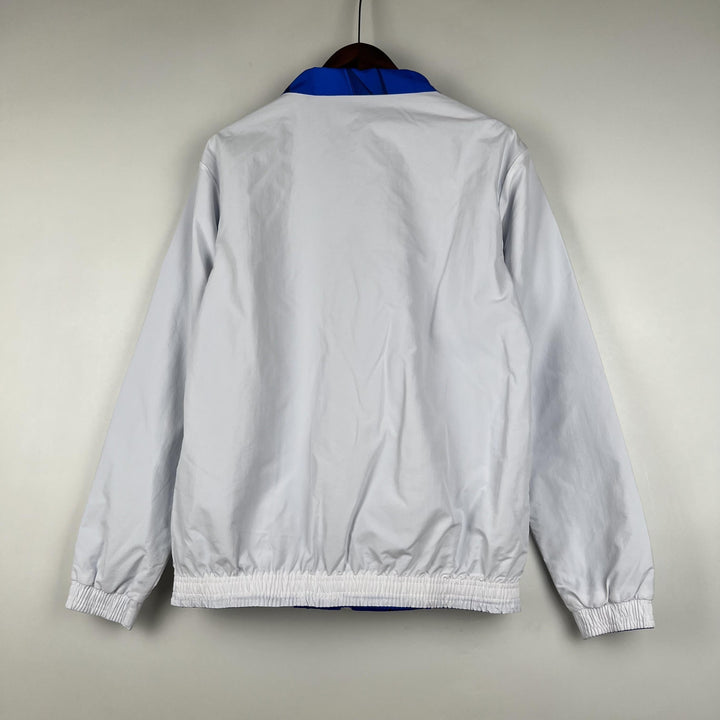 Algeria Reversible Windbreaker Jacket - Blue/White II