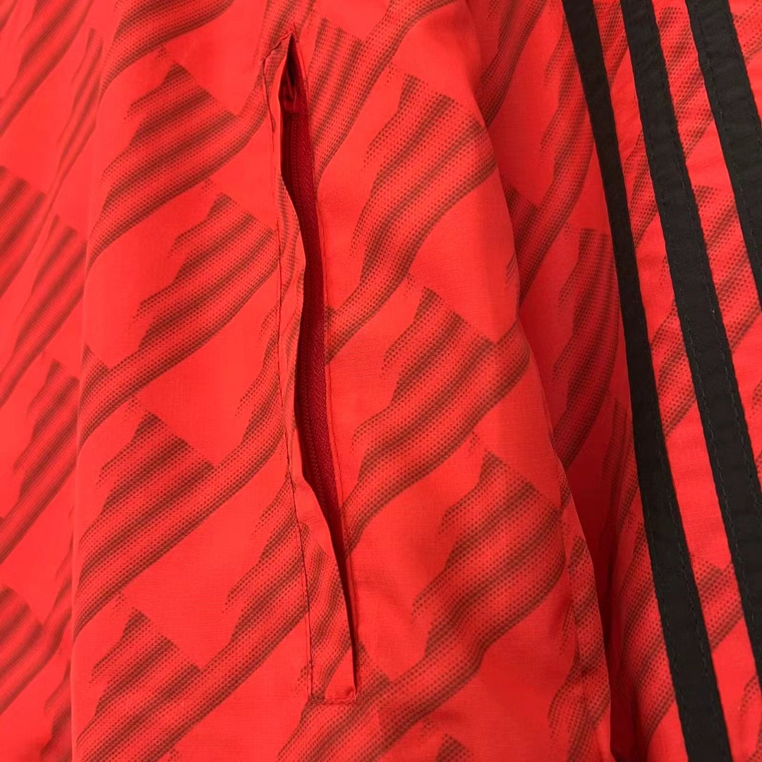 São Paulo Windbreaker Jacket - Red