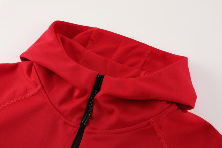 Nike Tech Fleece Jacket - Red
