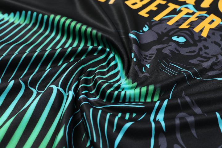 Real Madrid 2024/25 Training Kit - Black/Green