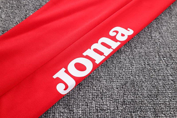 Joma Training Jacket - Black/Red
