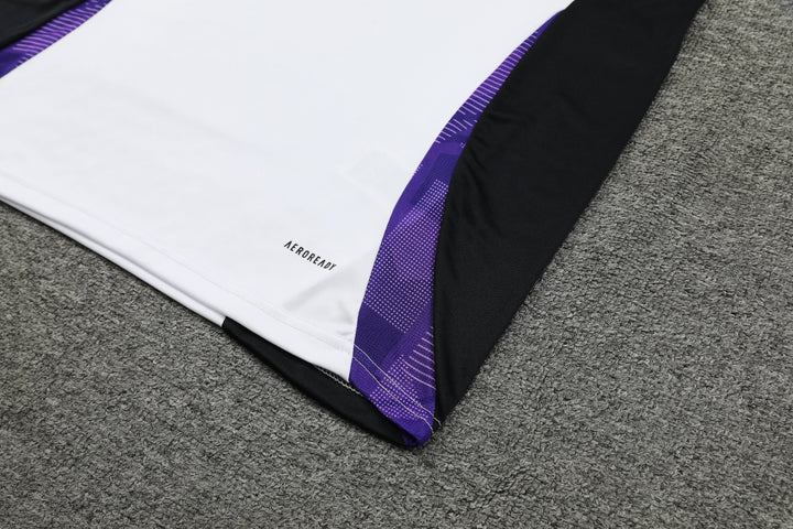 Real Madrid 2024/25 Training Kit - White/Purple