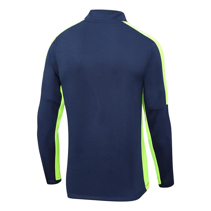 Nike Training Jacket - Navy Blue/Green