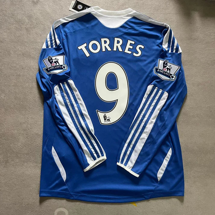 Chelsea 11/13 Home Retro Shirt - Fernando Torres #9 (+Patches)