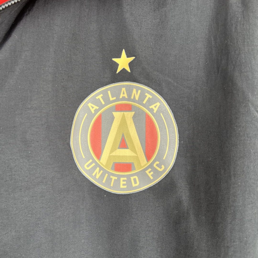 Atlanta United Reversible Windbreaker Jacket - Black/Red