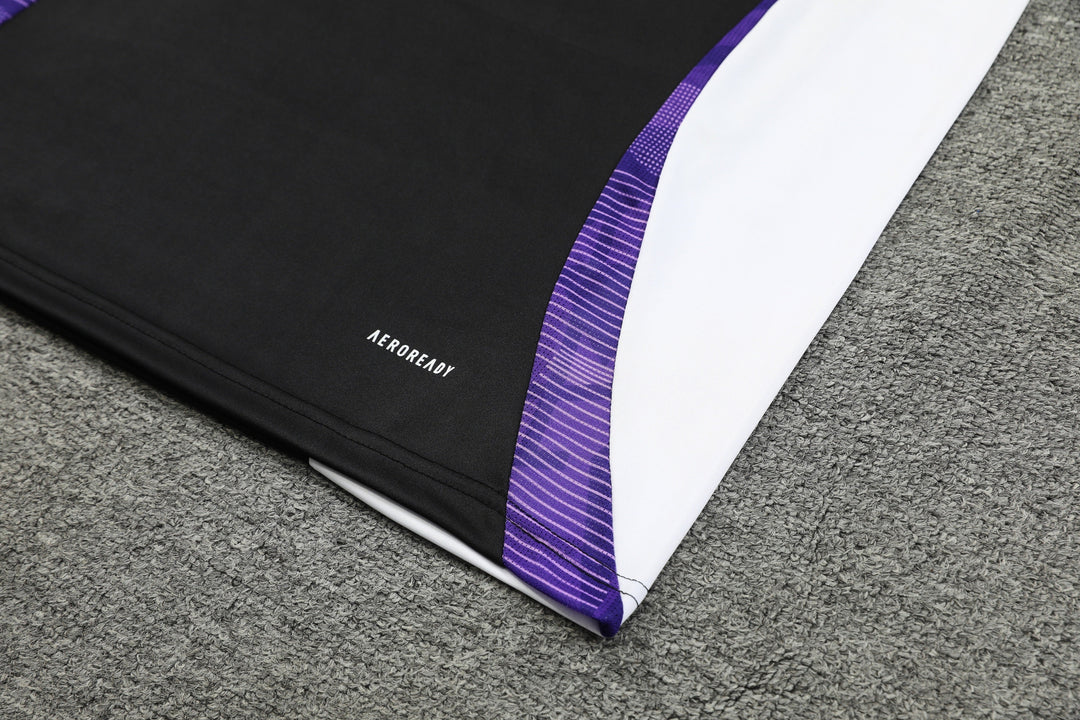 Real Madrid 2024/25 Training Kit - Black/Purple