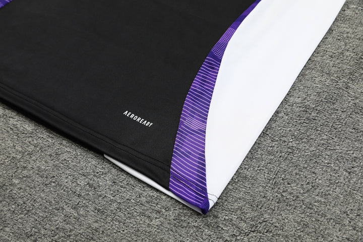 Real Madrid 2024/25 Training Kit - Black/Purple