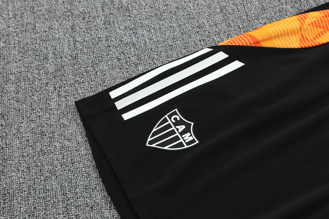 Atlético Mineiro 2025/26 Training Kit - Black/Yellow