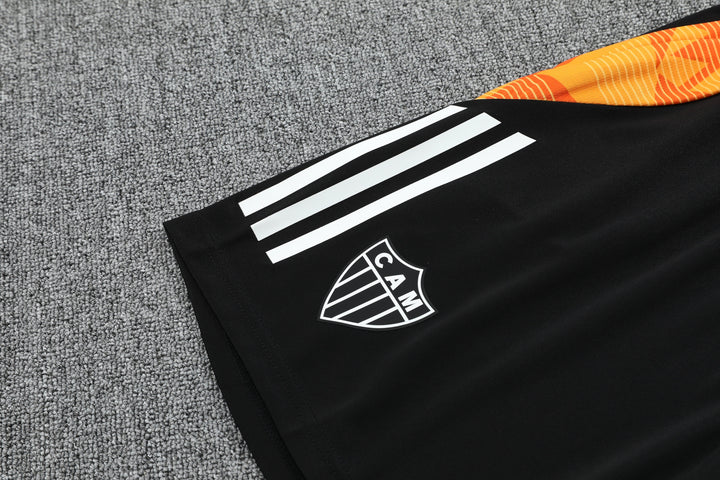 Atlético Mineiro 2025/26 Training Kit - Black/Yellow