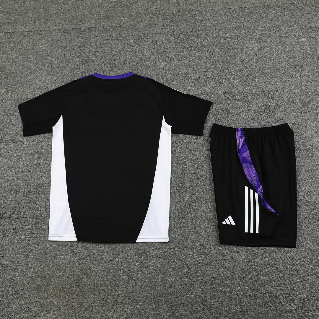 Real Madrid 2024/25 Training Kit - Black/Purple