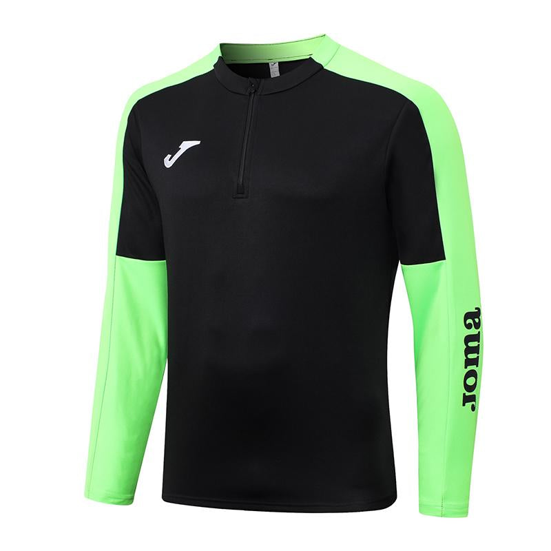 Joma Training Jacket - Black/Green