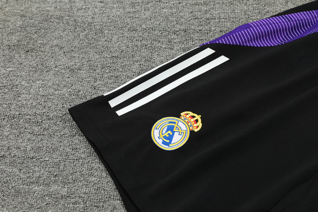 Real Madrid 2024/25 Training Kit - White/Purple