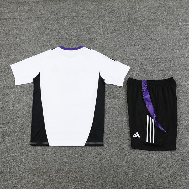 Real Madrid 2024/25 Training Kit - White/Purple