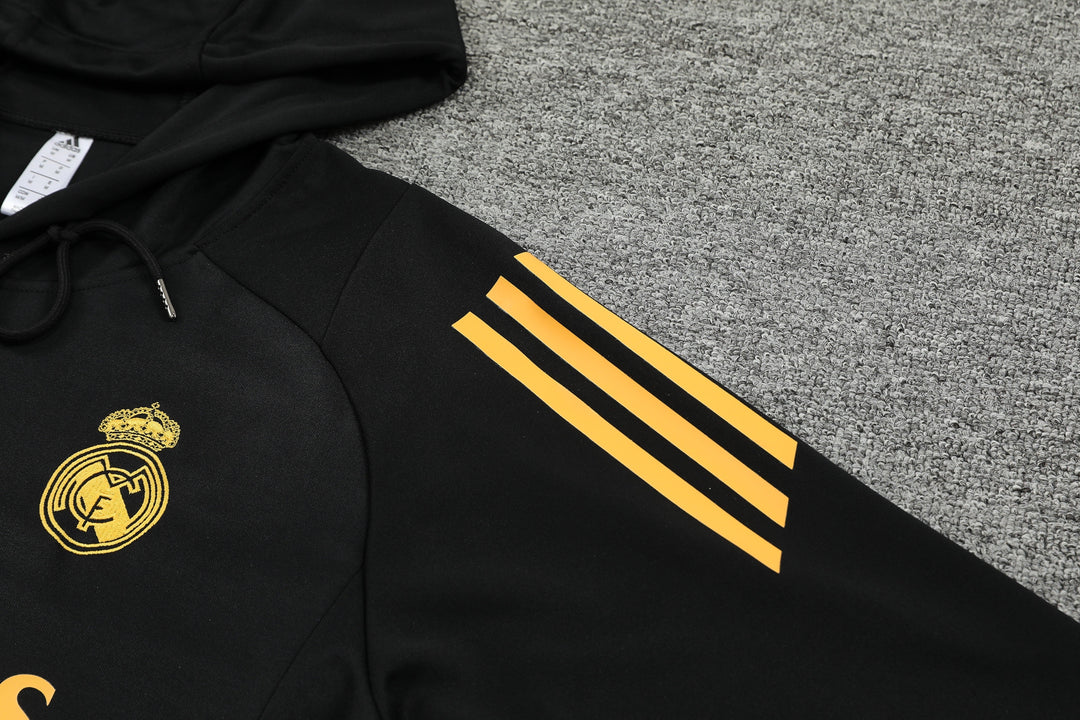 Real Madrid 2024/25 Jacket Cap - Black/Yellow