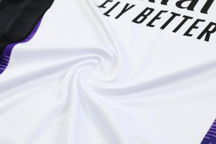 Real Madrid 2024/25 Training Kit - White/Purple