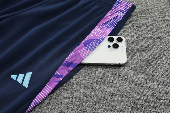 Argentina 2024/25 Pants - Navy Blue/Purple