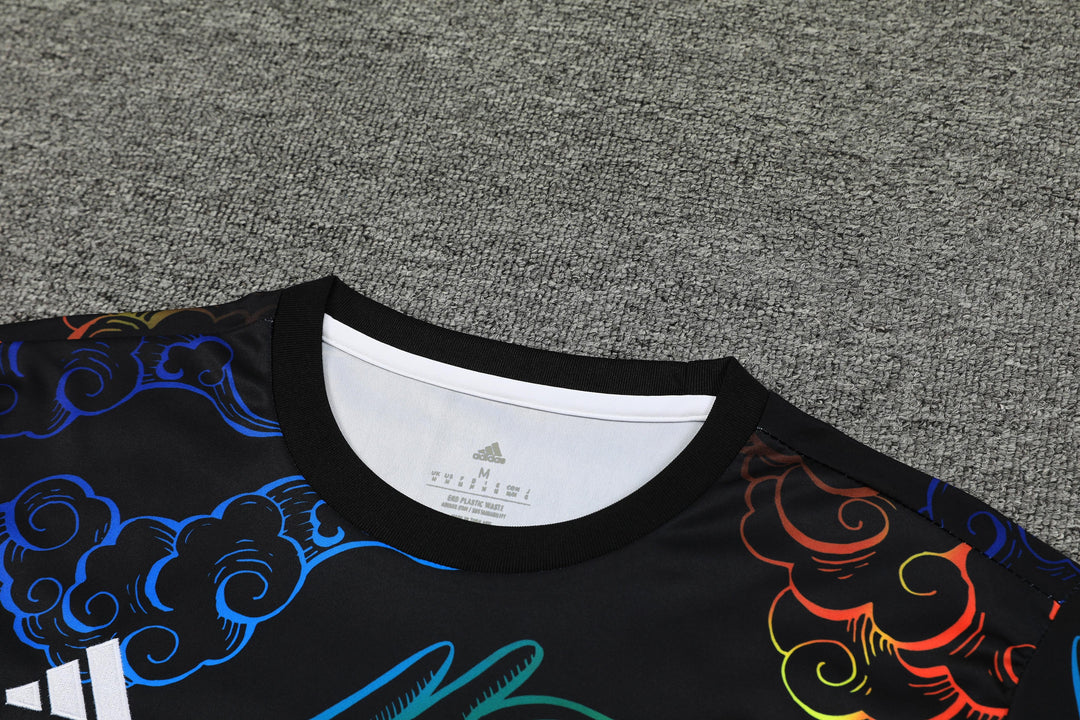 Real Madrid 2024/25 Training Kit - Black/Colorful