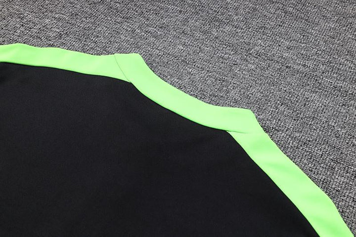 Joma Training Jacket - Black/Green